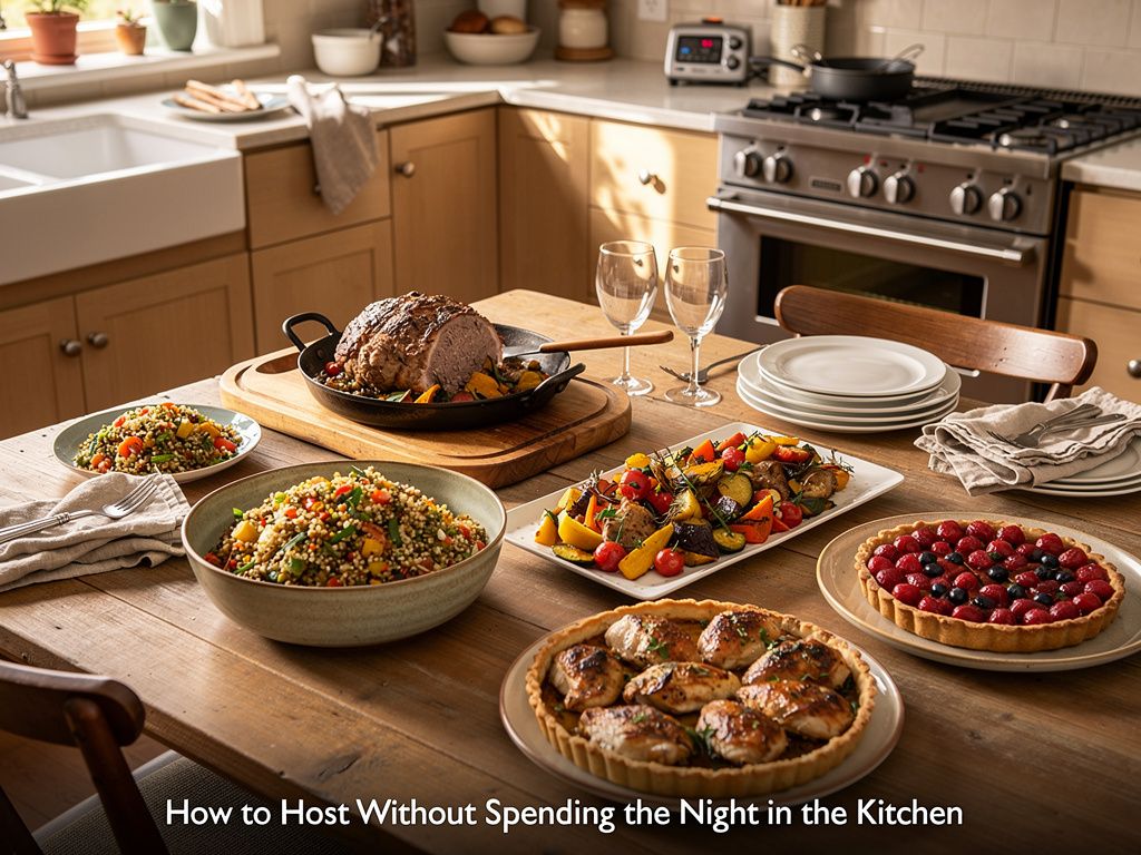 How to Host Without Spending the Night in the Kitchen