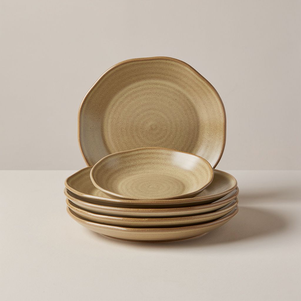 Stoneware Dinner Plate Set