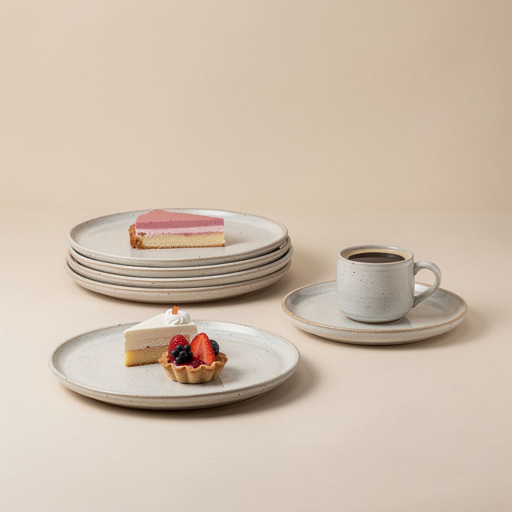 Stoneware Dessert Plates