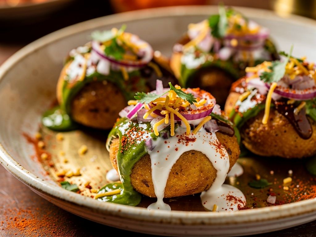 Aloo Tikki Chaat