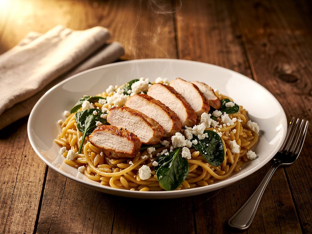 Chicken & Orzo Bowls