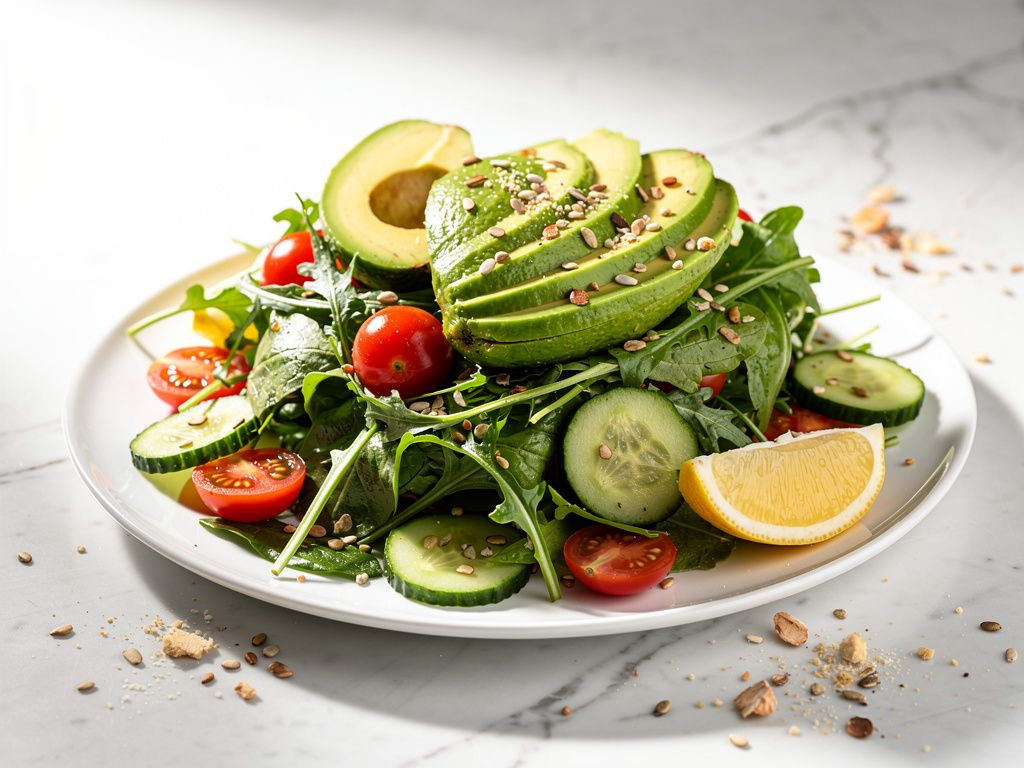 Avocado Garden Salad