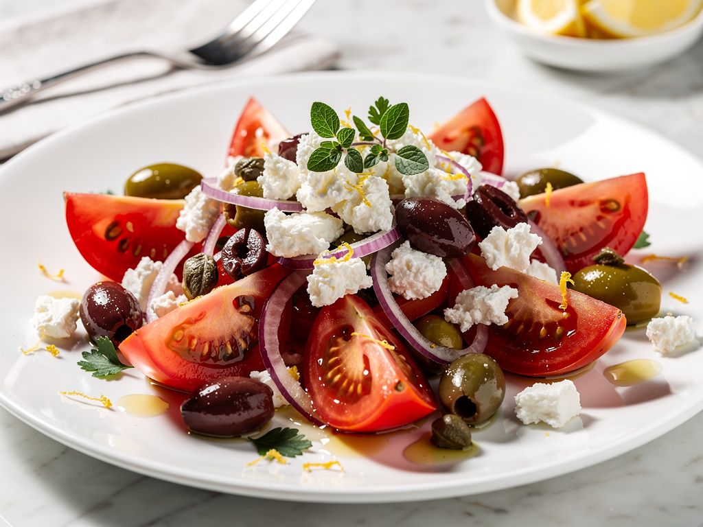 Mediterranean Tomato Salad