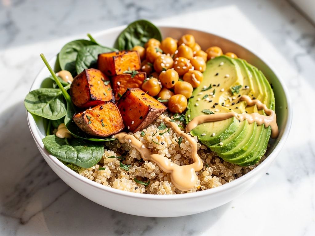 Sweet Potato Quinoa Bowl