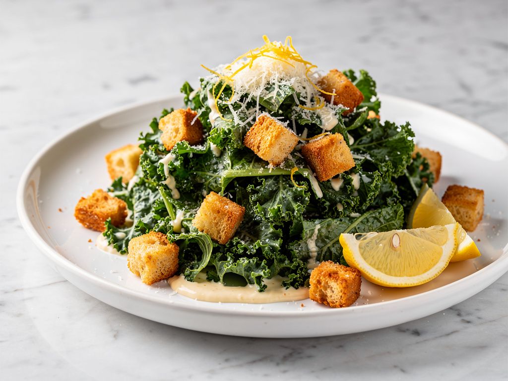 Kale Caesar Salad