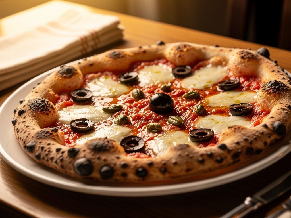 Napoli Olive Pizza