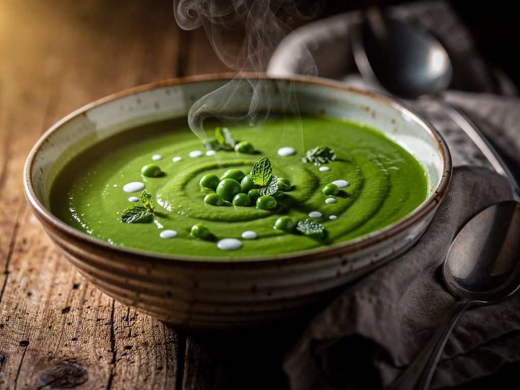 Green Pea & Mint Soup