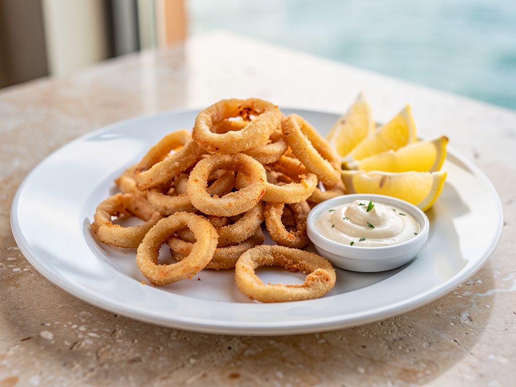 Fried Calamari Platter
