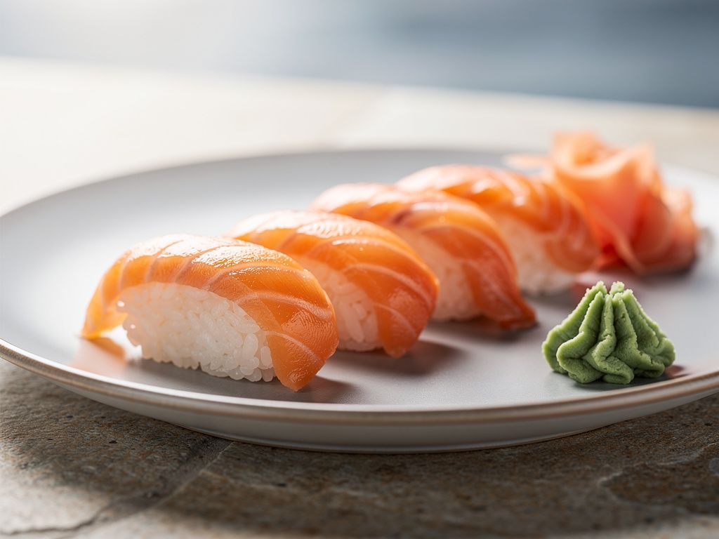 Salmon Nigiri Plate