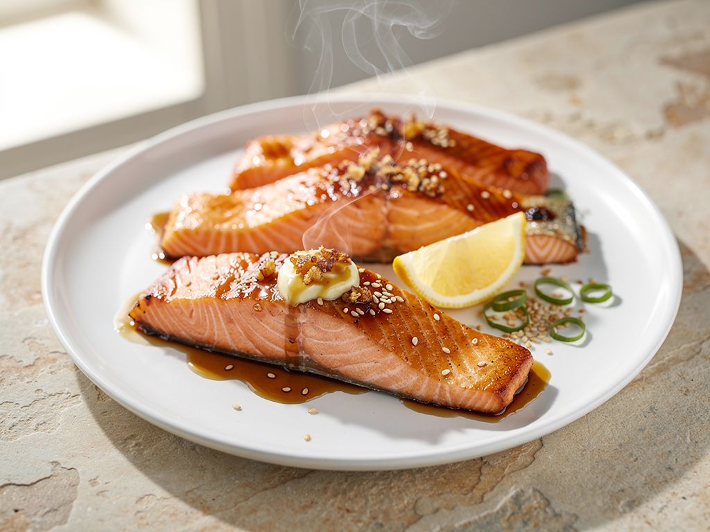 Teriyaki Glazed Salmon