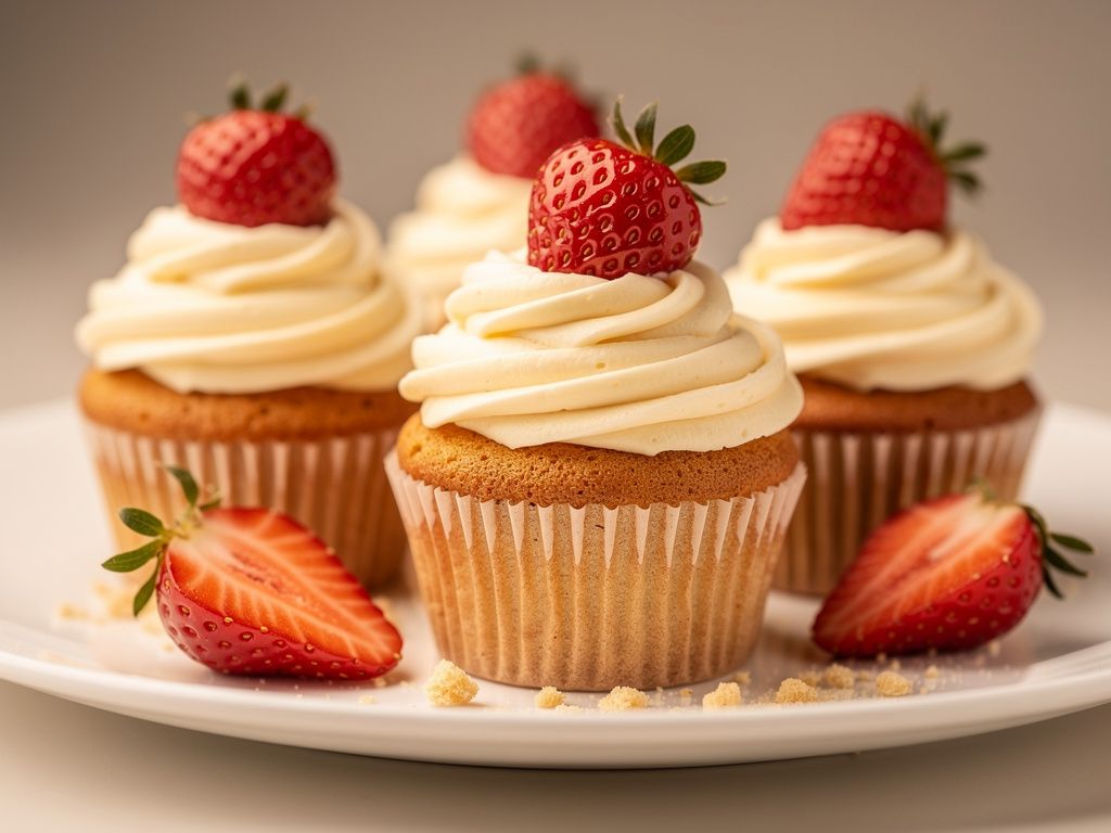 Strawberry Cupcakes