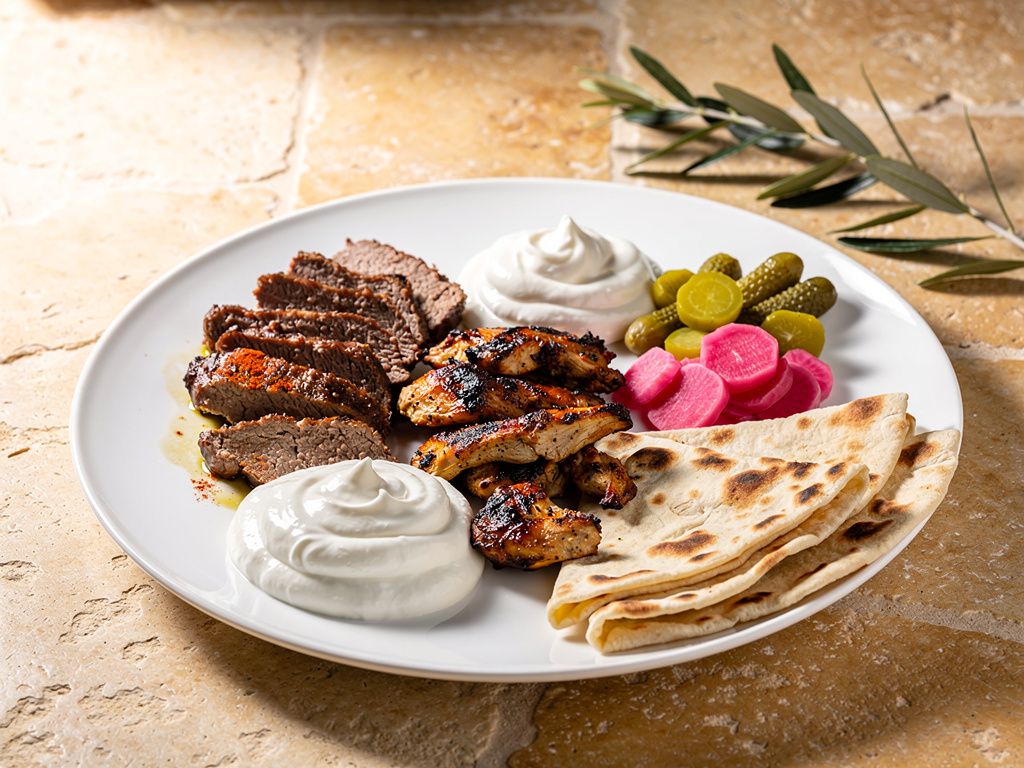 Lamb Gyro Plate