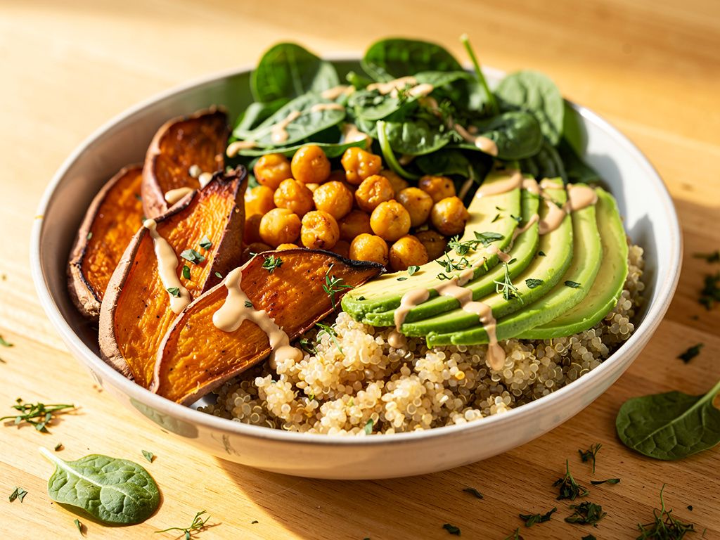 Sweet Potato Quinoa Bowl