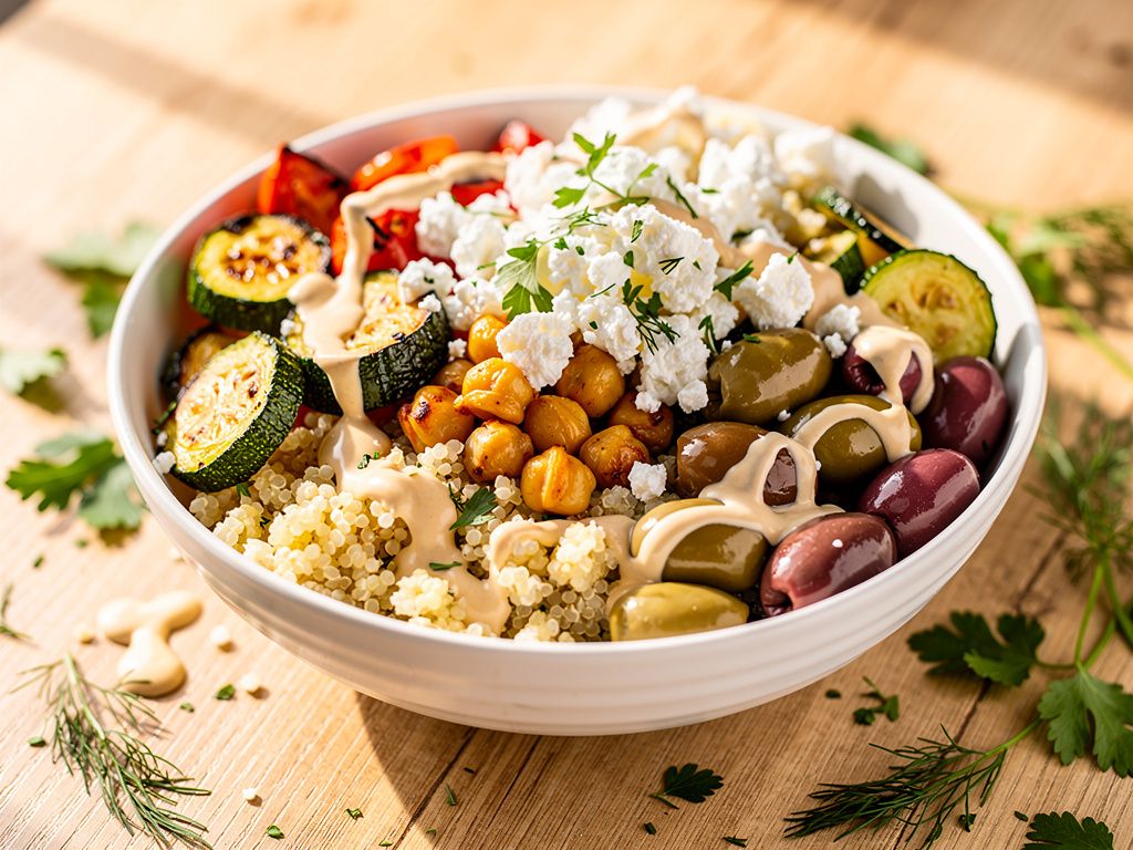 Mediterranean Veg Bowl