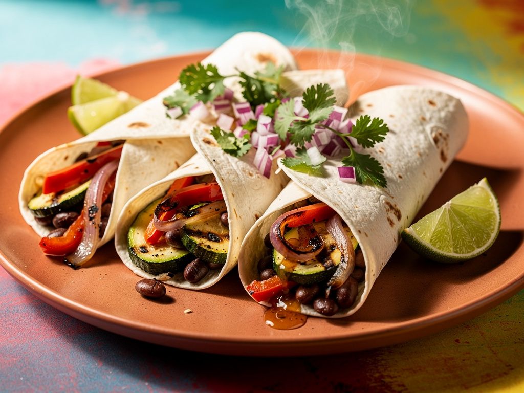 Grilled Veggie Burrito