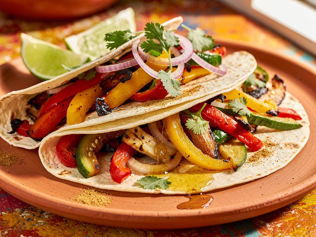 Veggie Fajita Wrap
