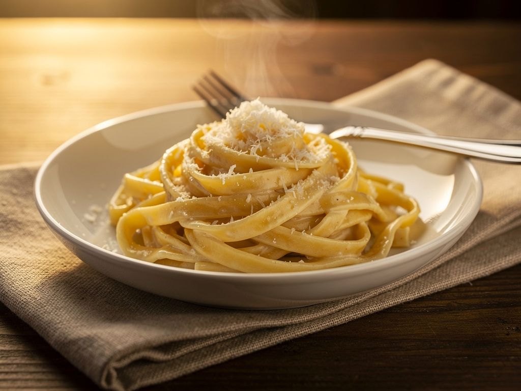 Creamy Tagliatelle