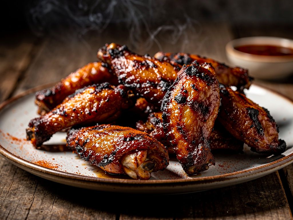 Smoky Grilled Wings