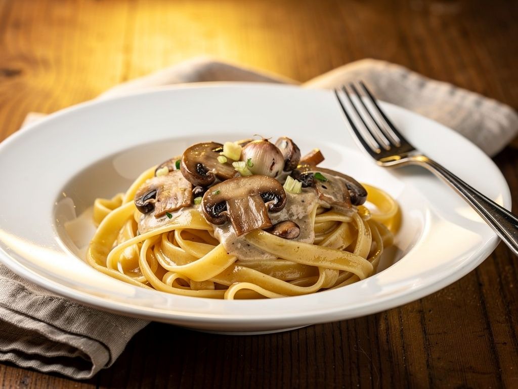 Mushroom Tagliatelle