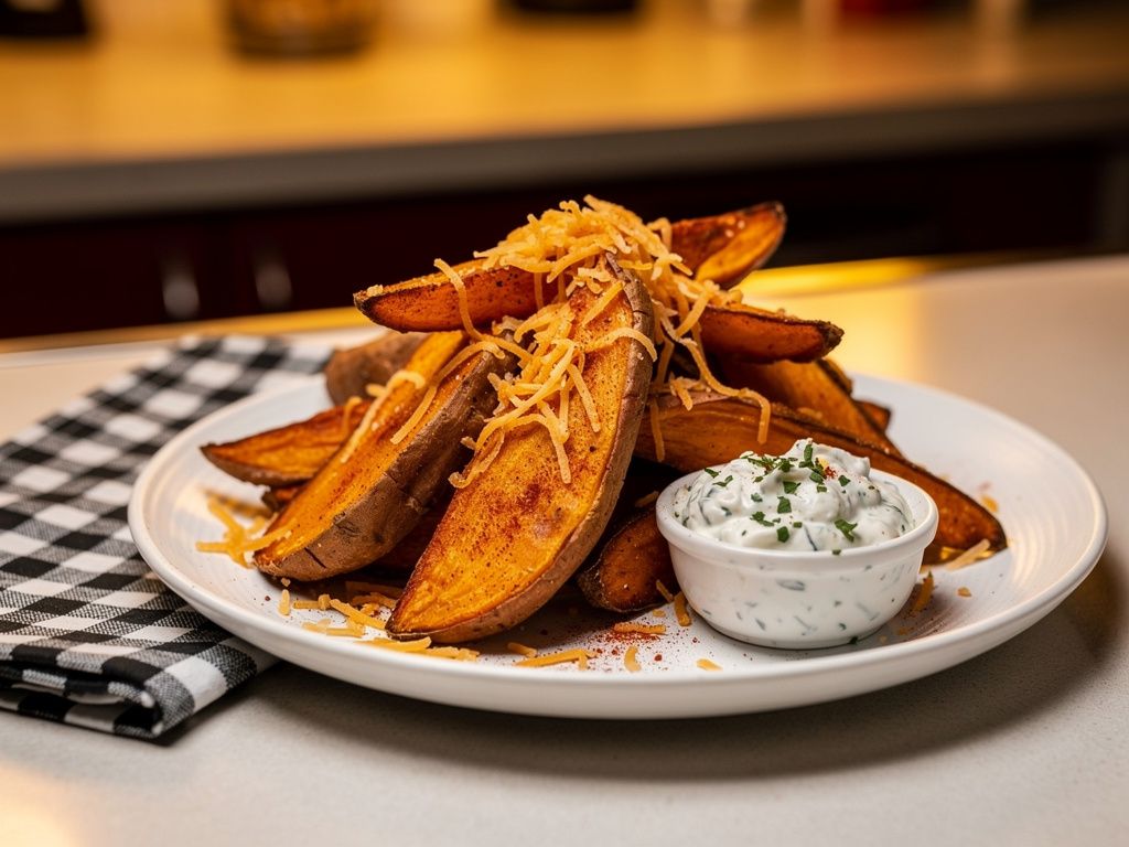 Loaded Sweet Potato Fries