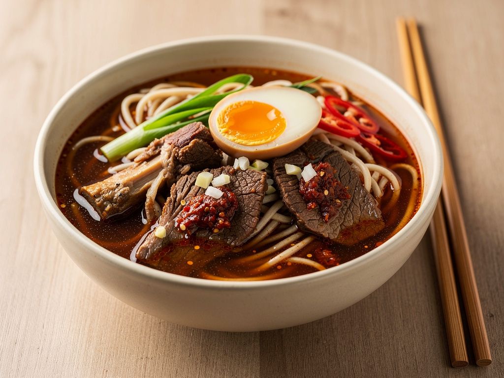 Spicy Beef Noodle Soup