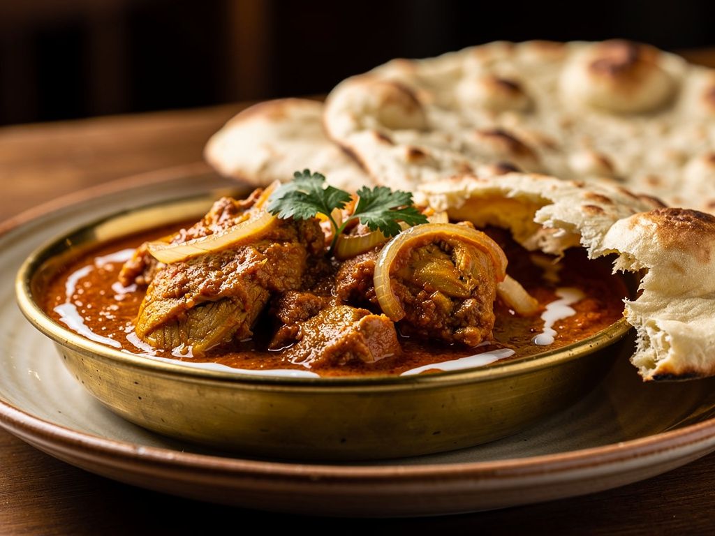 Chicken Curry with Naan