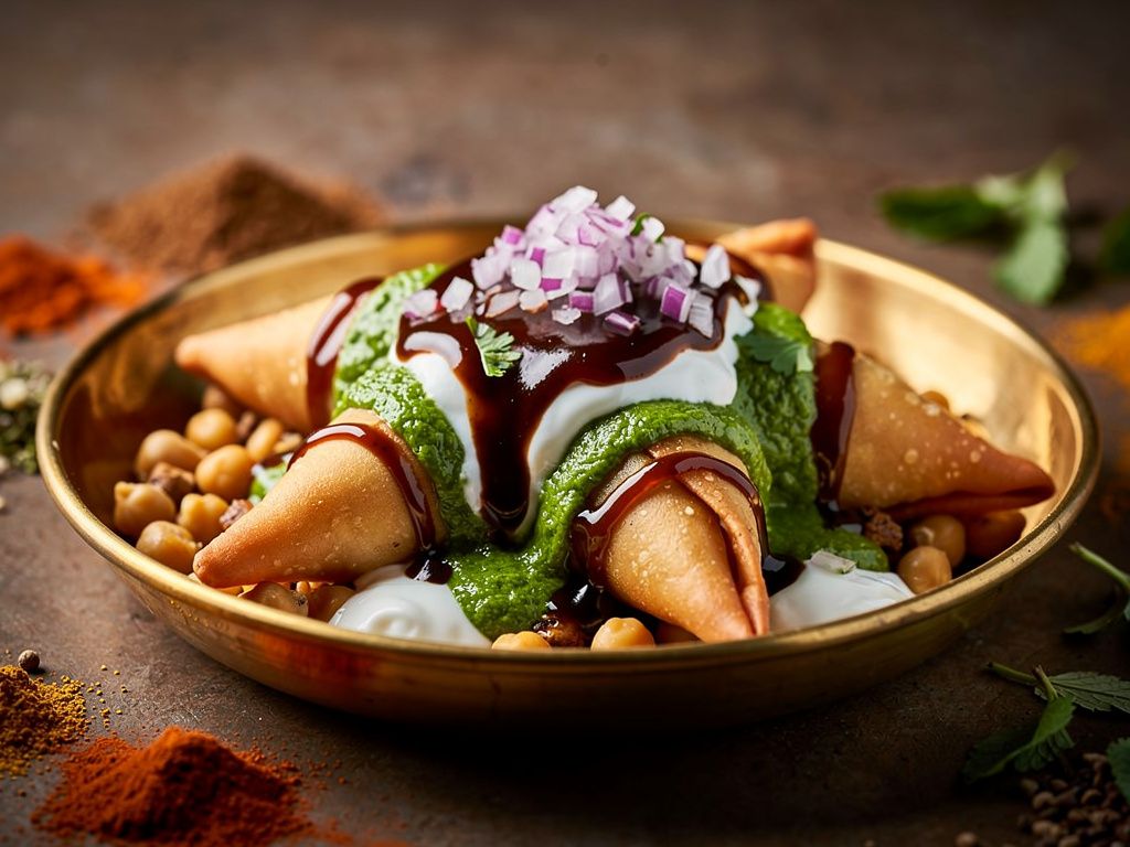 Samosa Chaat